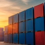Aktivitas pengiriman container dari Surabaya ke berbagai wilayah di Indonesia